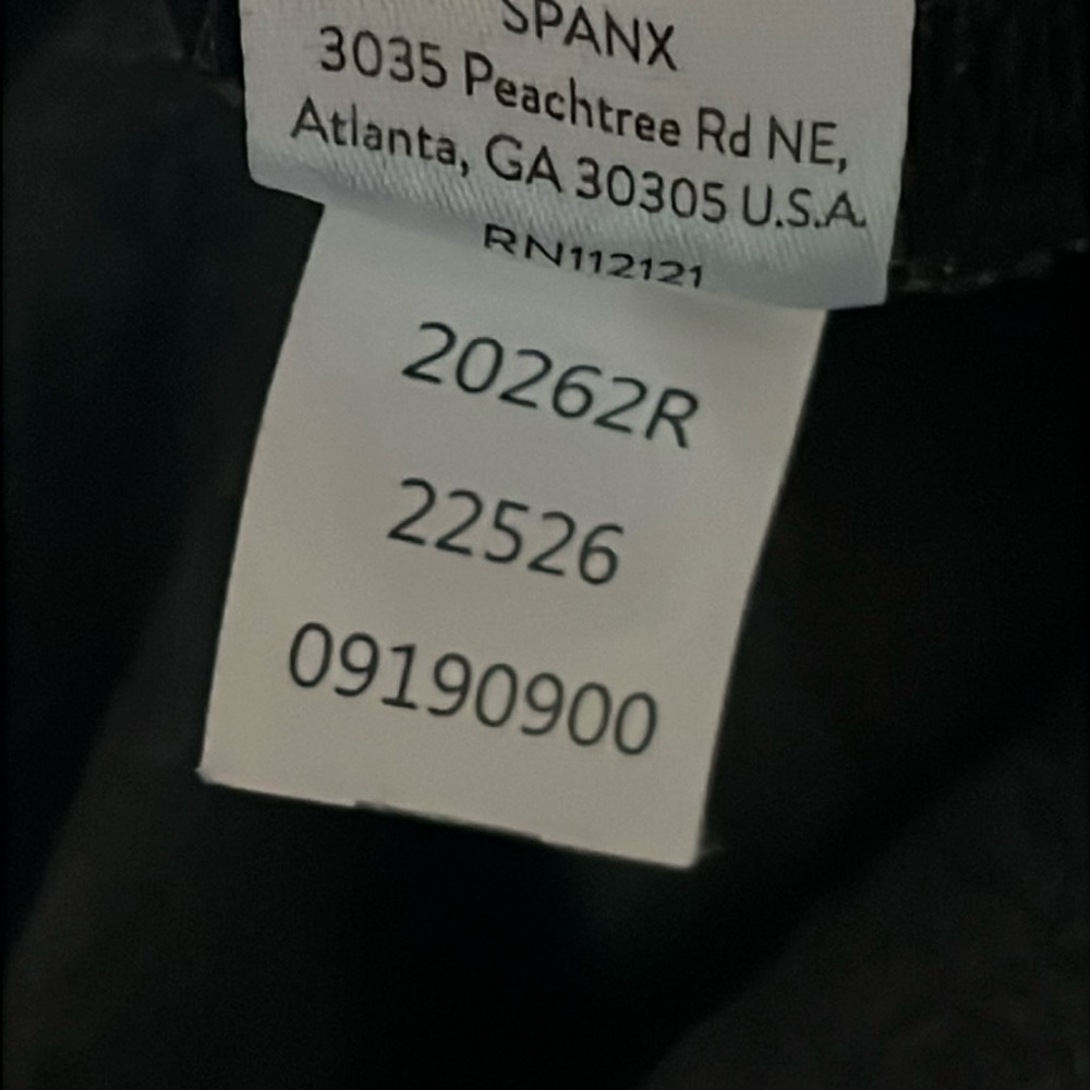 Spanx Ankle Length Ponte Split Hem Gray Leggings … - image 6